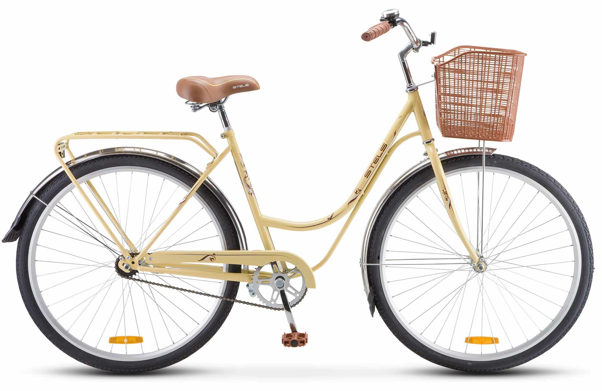 фото Велосипед STELS NAVIGATOR-325 C 28, колесо 28'', рост 20'', сезон 2023-2024, светло-беж., корз плас