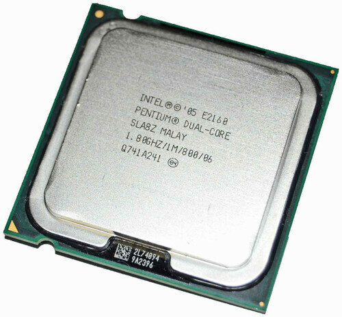 Процессор Intel Pentium E2160 LGA775 2 x 1800 МГц