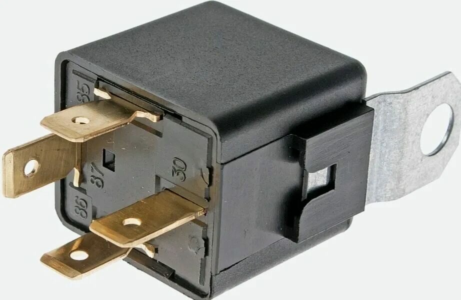 фото 193.3777-10 24В/20А Реле бензонасоса 4-х контакт. с кронштейном, с диодной защитой (АВАР)