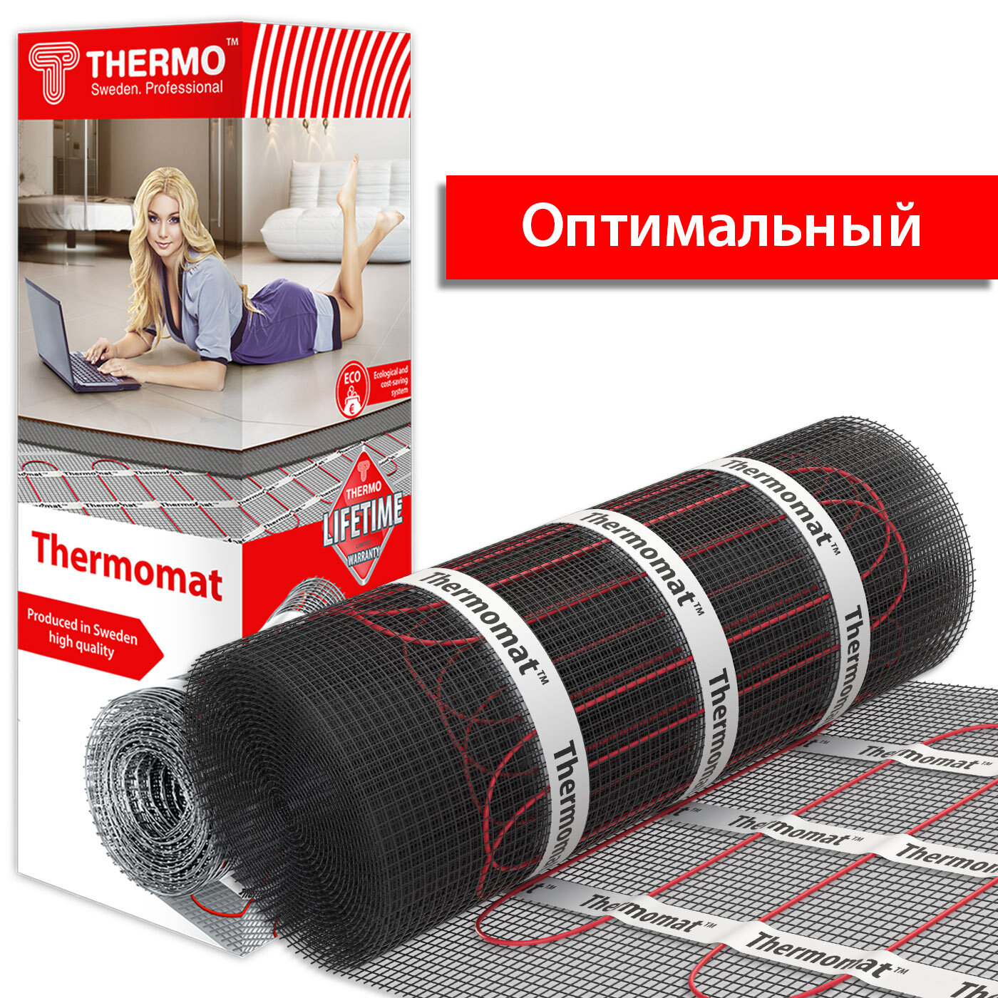 Нагревательный мат Thermomat TVK-130 06 м2