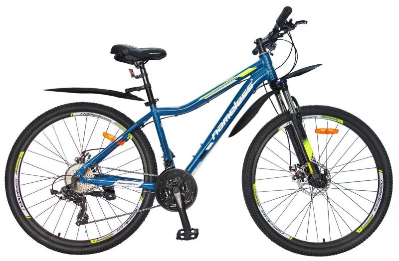 Велосипед 27.5 NAMELESS J7600DW (DISK) (24-ск.) (ALU рама) темный синий (рама 16) 2024г