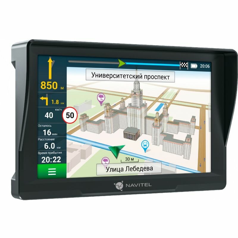 Навигатор Автомобильный GPS Navitel E777 Truck 7" 800x480 8Gb microSDHC черный Navitel