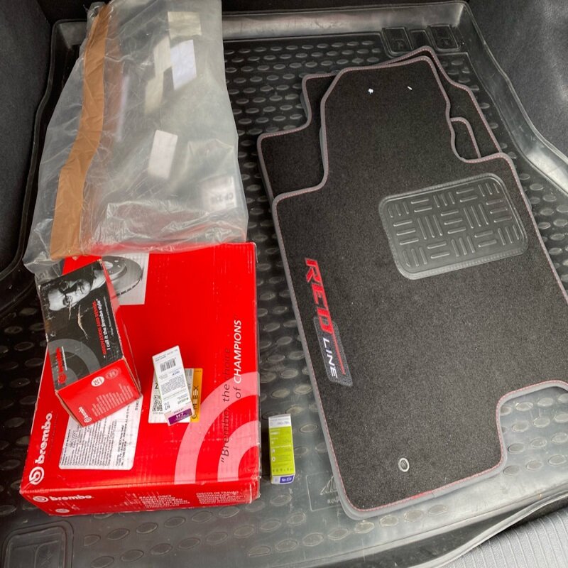 фото Ковры текстильные SOUL RED-LINE 2018/K C HYUNDAI-KIA R8140B2101RL