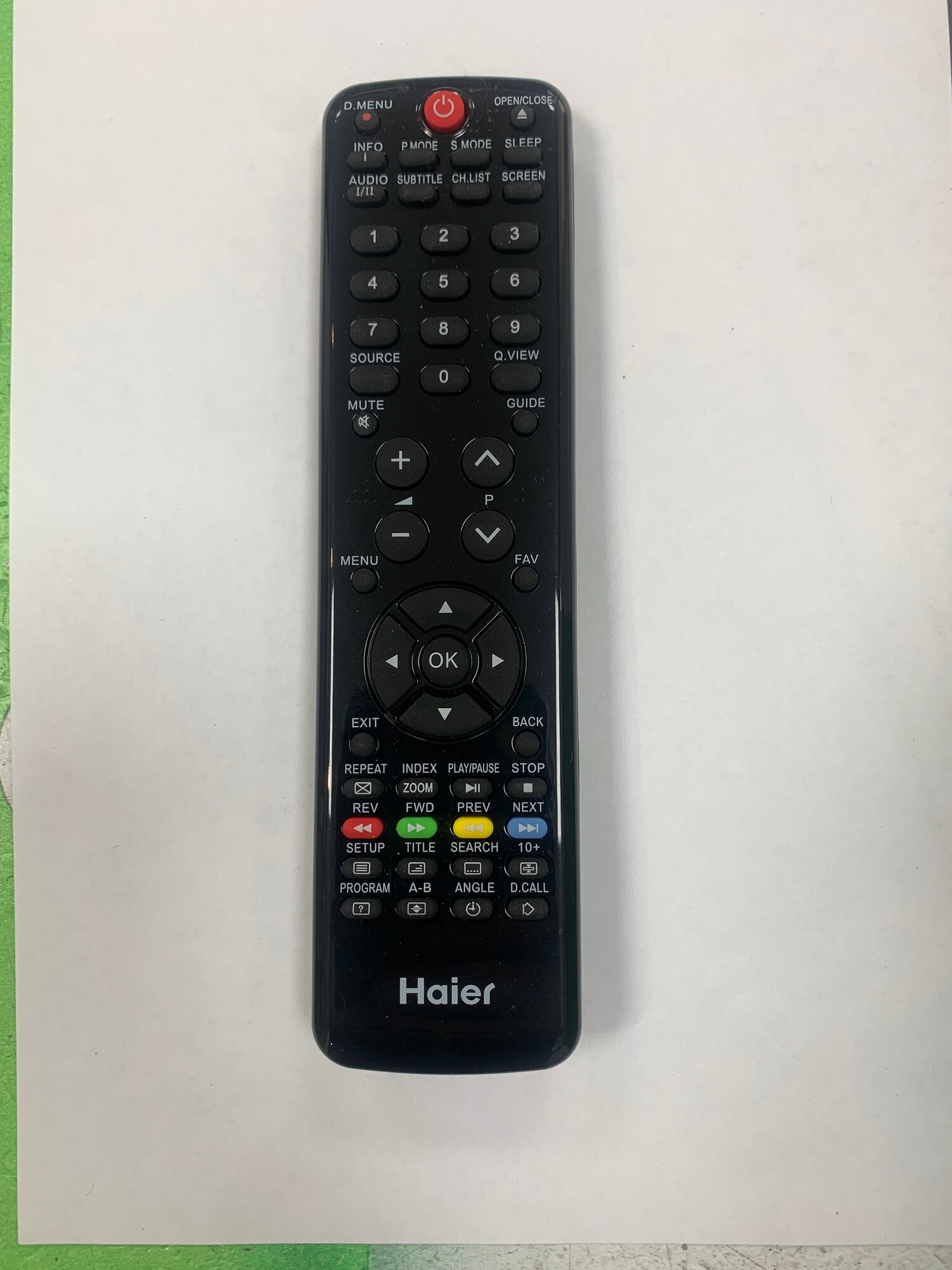 фото Haier HTR-D18 (htr-d06a) оригинальный пульт