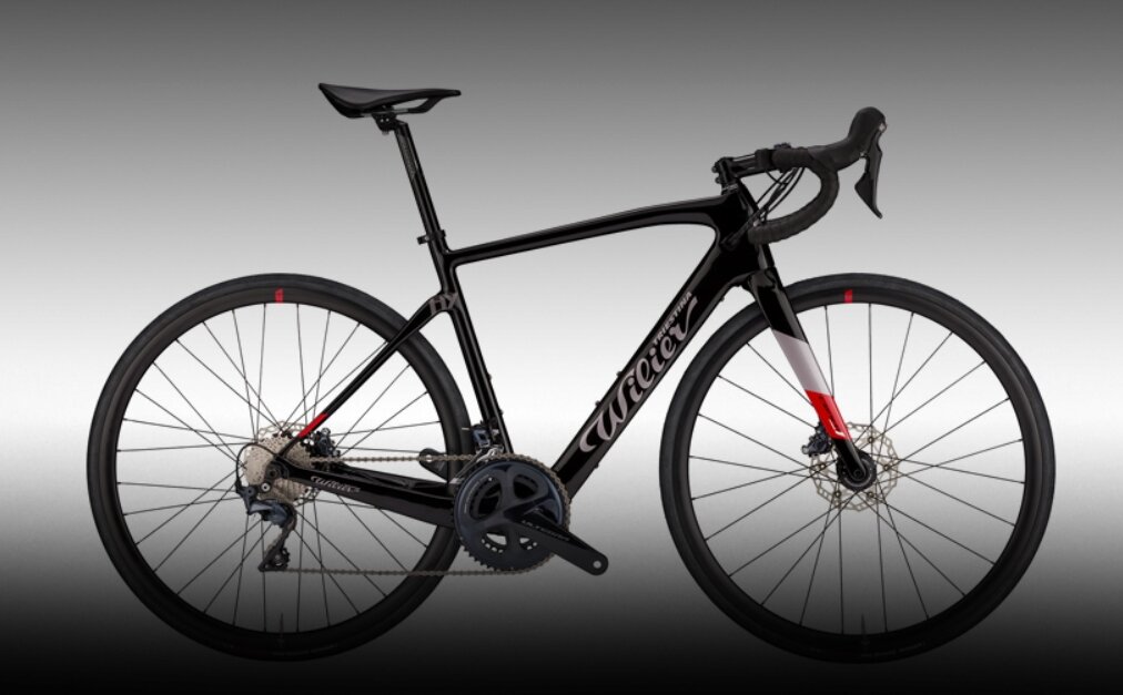 Велосипед Wilier 101 HYBRID ULTEGRA NDR28 (2023) M Черный/красный