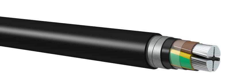 фото Кабель АПвБШп(г) 4х95 МС (N) 1кВ (м) Энергокомплект 40203254