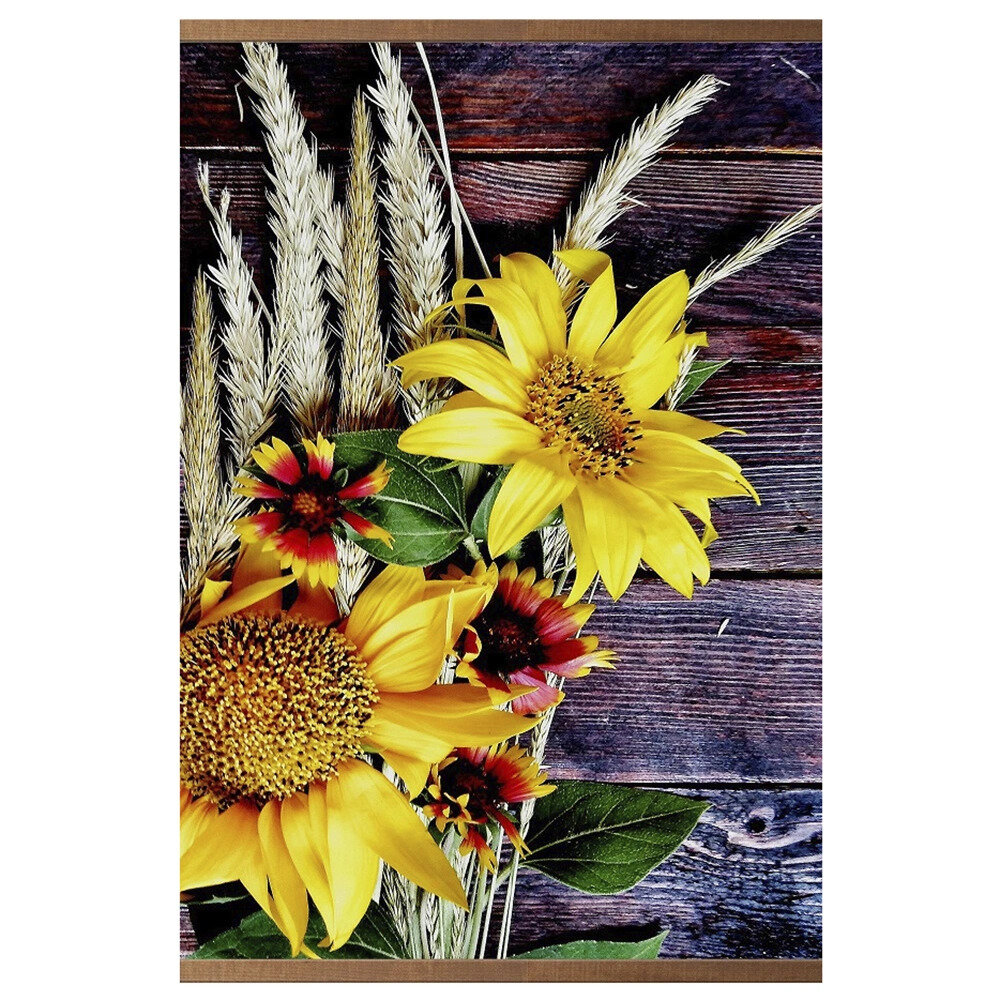 фото Инфракрасный настенный гибкий обогреватель "Подсолнухи" (Домашний очаг/Доброе тепло) Optbay