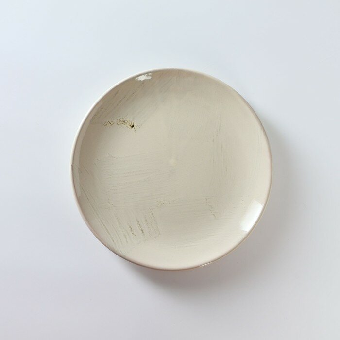 Тарелка керамическая «Шебби», d=22 см, h=2,5 см