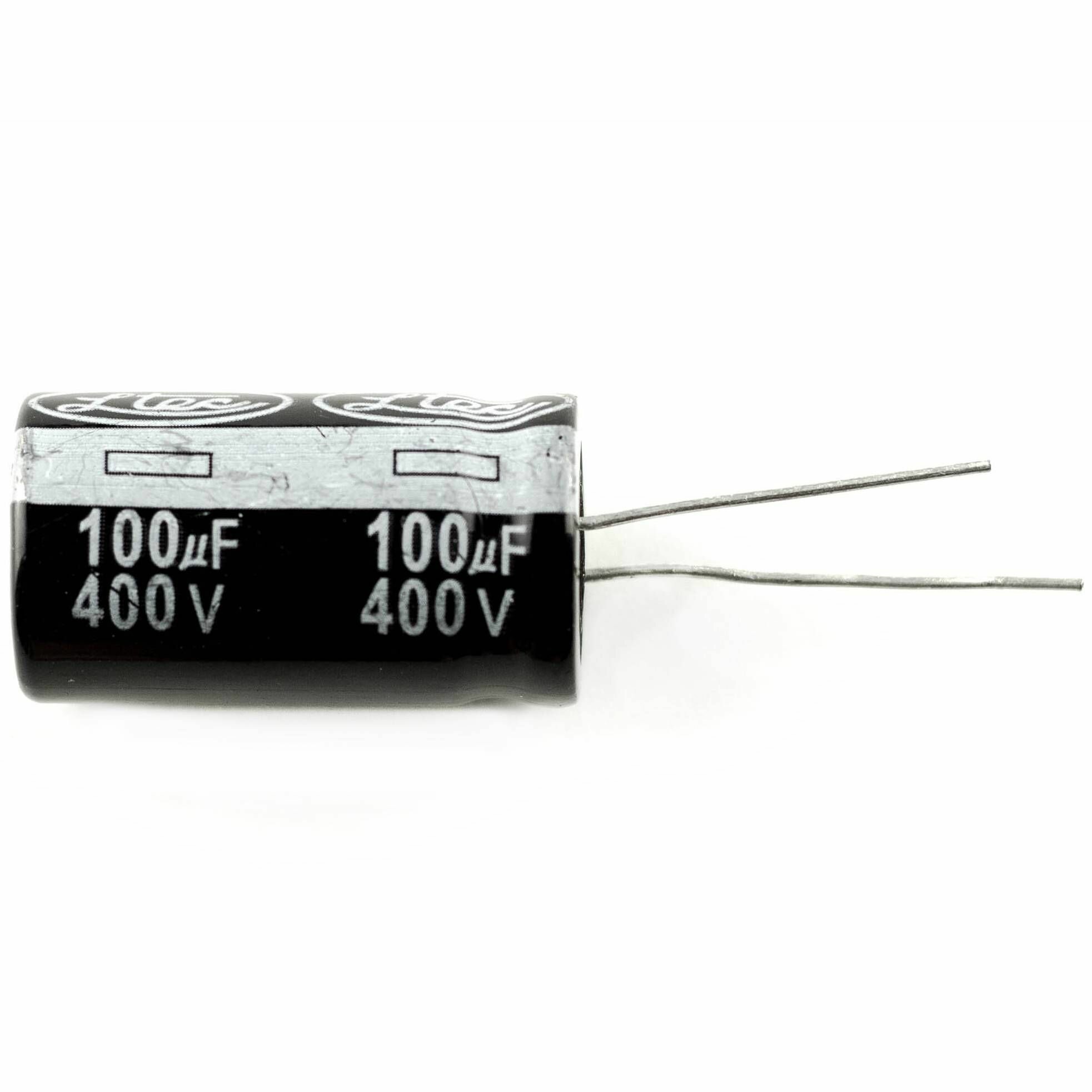 Конденсатор электролитический 400 V, 100 uF, 1 шт.