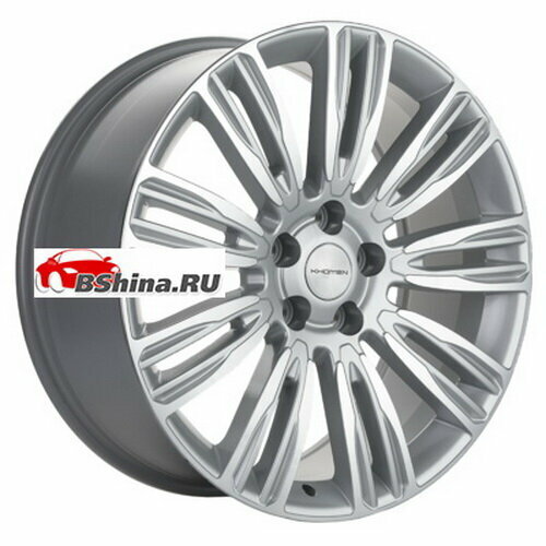 Колесный диск Khomen Wheels KHW2004 8,5x20/5x120 ET45 D72,6 Brilliant Silver-FP