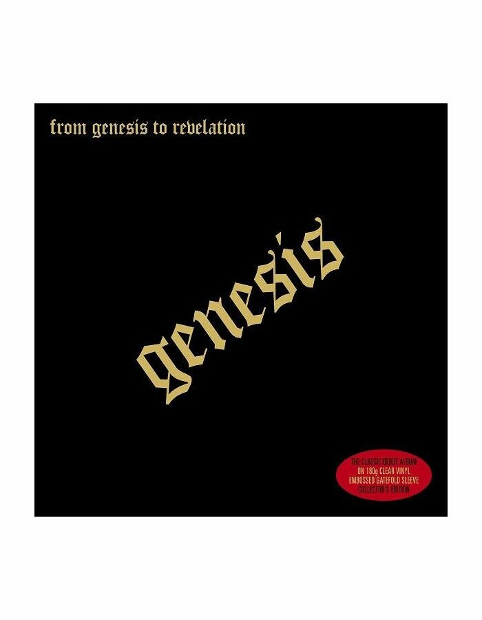 Genesis From Genesis to Revelation Виниловая пластинка Fat Cat Records - фото №1