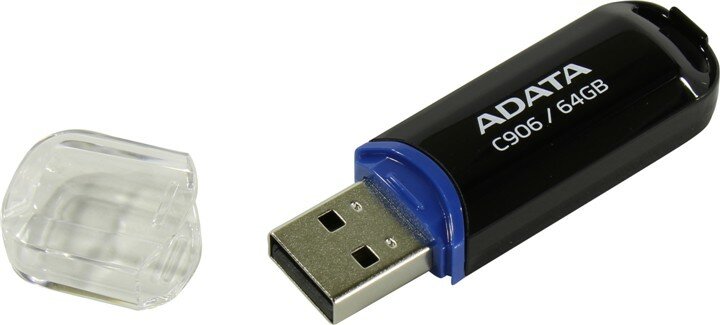 usb flash накопитель ADATA AC906-64G-RBK