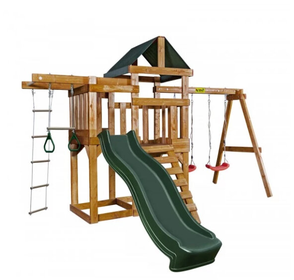 Детская игровая площадка Babygarden Play 6 - темно-зеленый (BG-PKG-BG22-DG)
