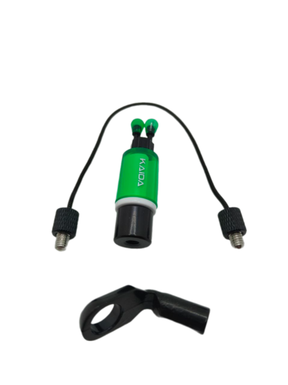 Сигнализатор поклёвки (свингер) Каида CF02-2 на тросике зеленый