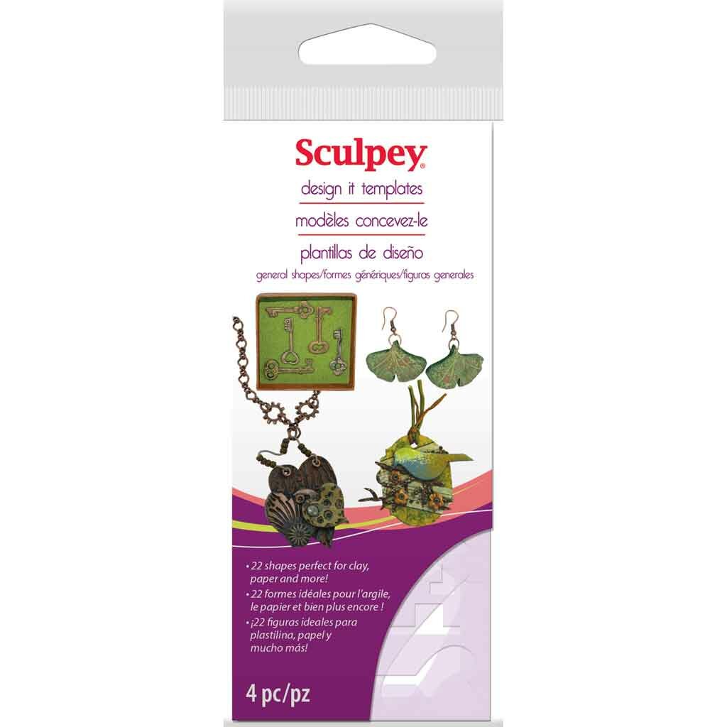 "Sculpey Design it" Общие шаблоны форм