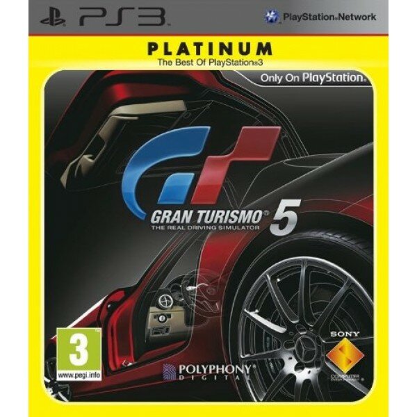 Gran Turismo 5 Platinum (русская версия) (PS3)