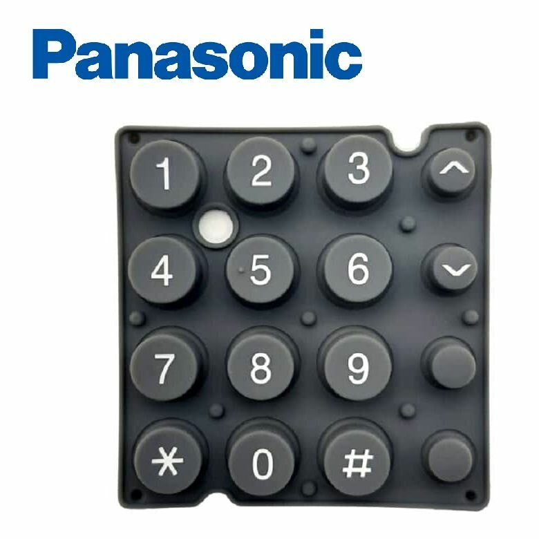 Новая клавиатура PQSX10248X для радиотелефонов Panasonic KX-TS2350 и KXTS500. Производство Panasonic
