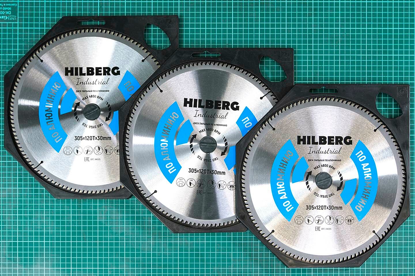 Диск пильный Hilberg Industrial 305x30 120Т (01-23122)