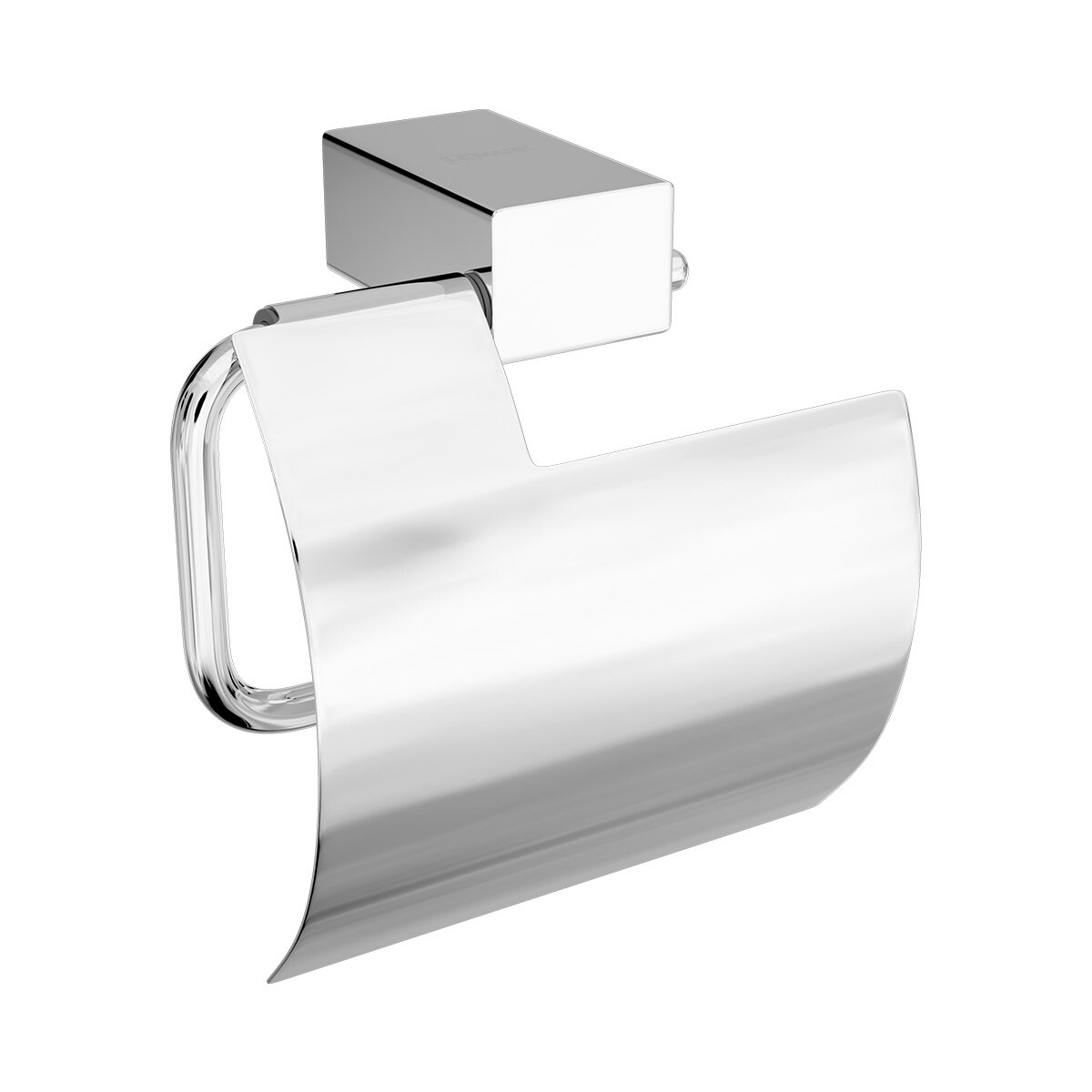 фото Держатель для туалетной бумаги Lemark SMOOTH LINE с крышкой, хром