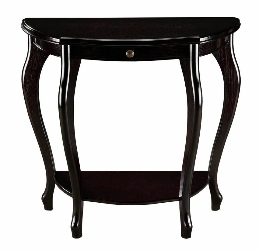 фото Консольный стол Элегант с ящиком деревянный венге