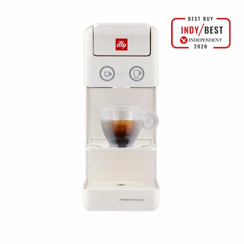 Капсульная кофемашина illy Y3.3 Espresso (White) - фотография № 1