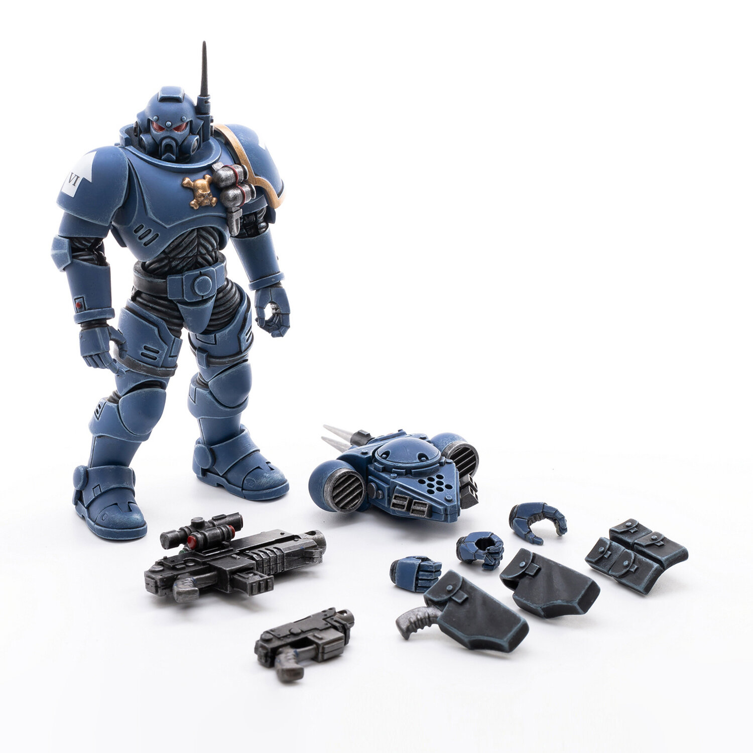 Фигурка Warhammer 40K Vanguard Space Marines Ultramarines Infiltratos 4PC 1:18