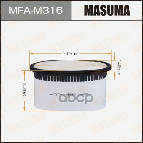 Воздушный Фильтр "Masuma" Mfa-M316 Nissan Atlas Fuso (Mitsubishi Trucks) 16546-Hj00b16546-Hj00dMe422880Ml242294 Masuma а...