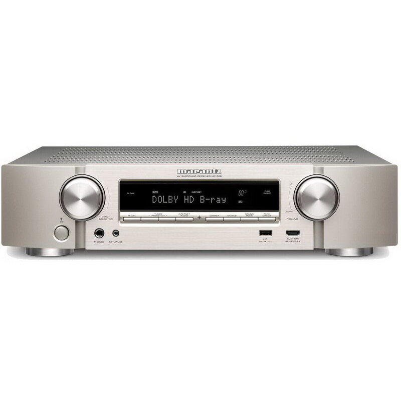 AV  Marantz NR1510 Silver/gold