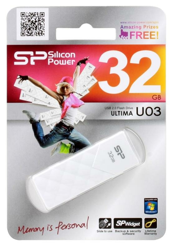 USB flash накопитель Silicon Power SP032GBUF2U03V1W