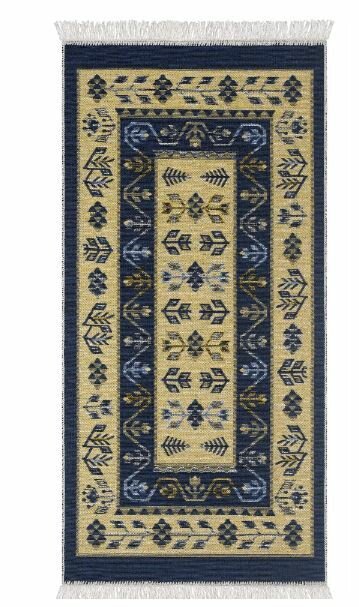 фото Коврик Универсальный Etno icarpet 80*180 003 сапфир /sahinteks 5931 .