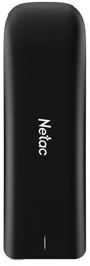 Накопитель SSD Netac USB-C 500Gb NT01ZX-500G-32BK ZX 1.8" черный