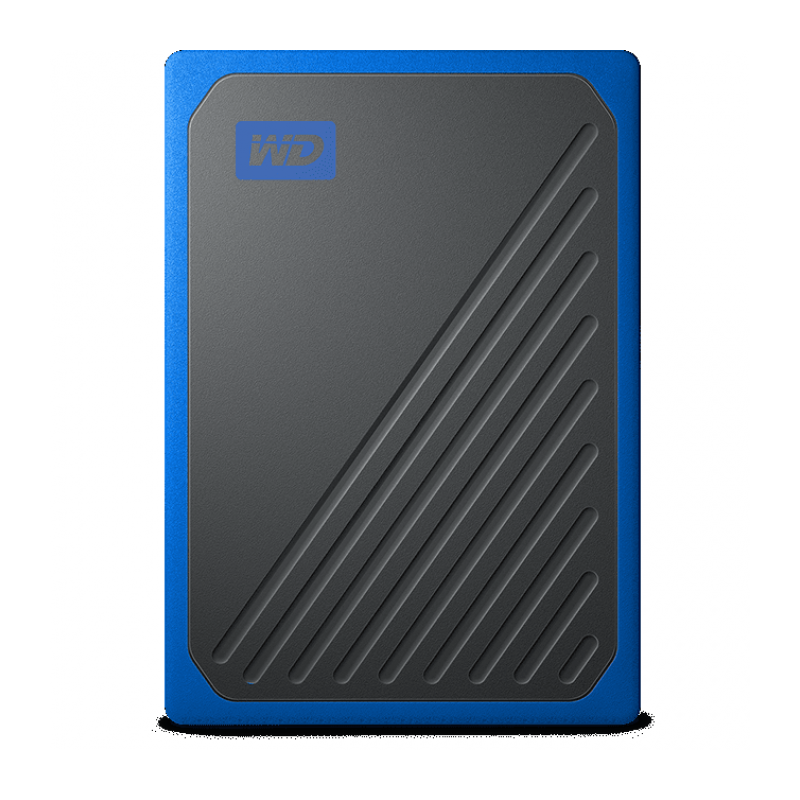 Внешний SSD WD My Passport Go 1TB WDBMCG0010BBT-WESN Black w/ Cobalt trim