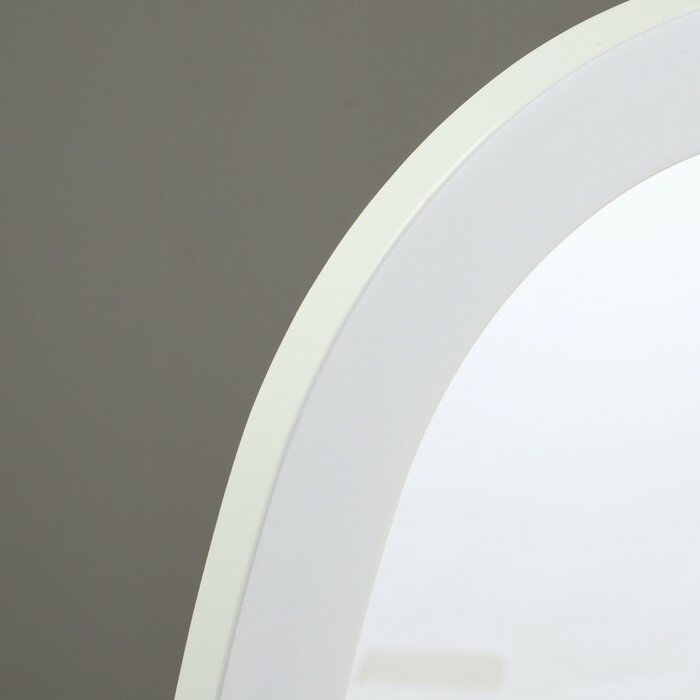 Зеркало "псише" напольное, 58 х 41 х 142 см, цвет белый - фотография № 3