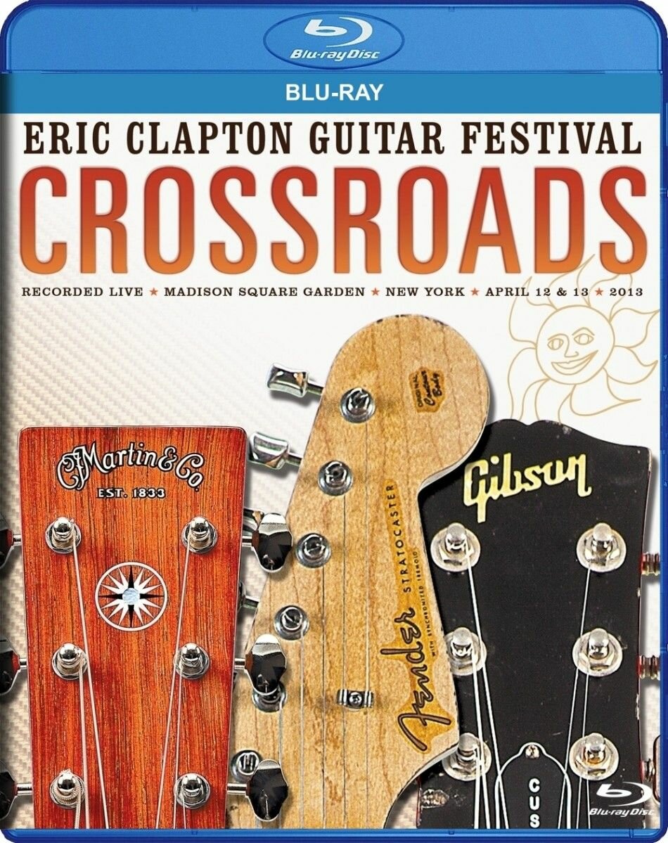 Crossroads Festival by Eric Clapton 2х дисковый Blu-ray(блю рей) 2013 (море исполнителей, отличная вещь)