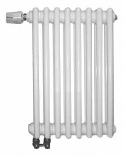 Радиатор трубчатый Arbonia 2057, подключение №69, 28 секций. (2057/28 № 69 ventil oben RAL9016)