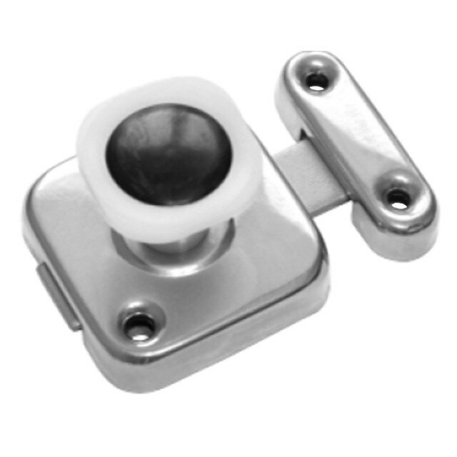 фото Задвижка дверная 50х50мм хром