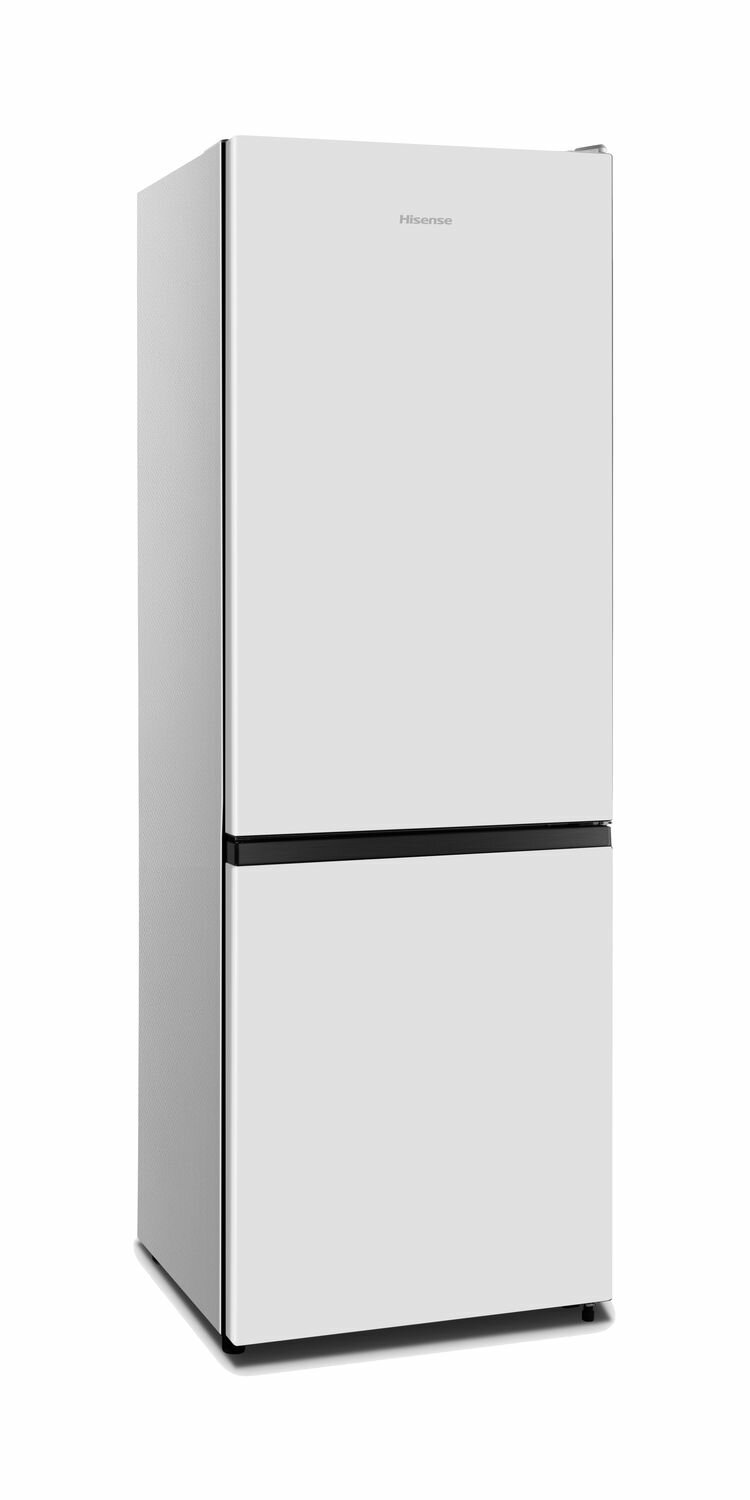 Холодильник Hisense RB372N4AW1, серебристый, белый - фотография № 1
