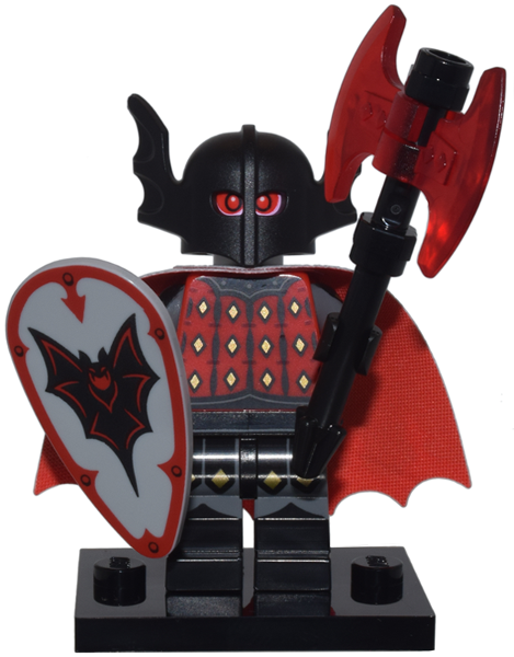 Минифигурка LEGO 71045 Vampire Knight Series 25 (Complete Set with Stand and Accessories) col25-3