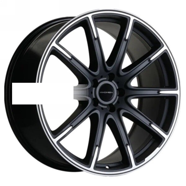 Колесный диск Khomen Wheels KHW2102 9,5x21 5*112 ET45 66,6 Black-FP Matt