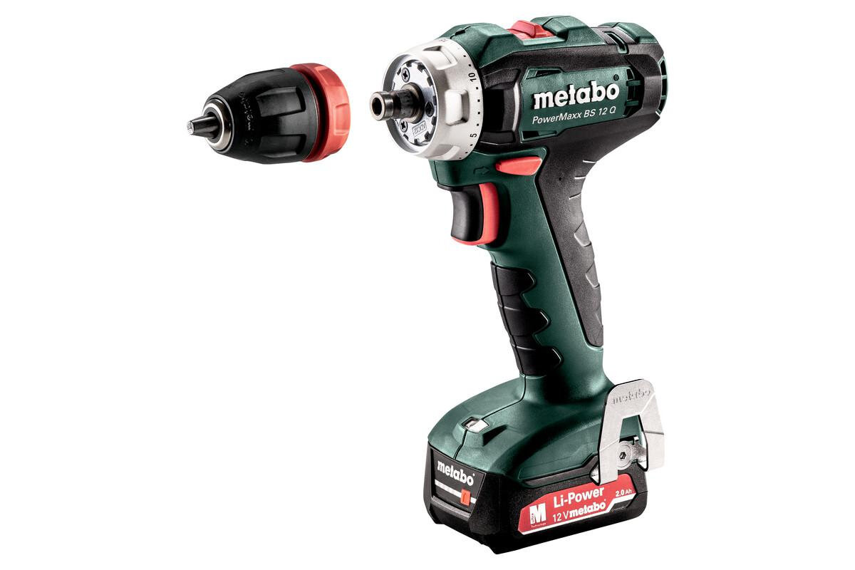 Аккумуляторная дрель-шуруповерт Metabo PowerMaxx BS 12 Q 601037500