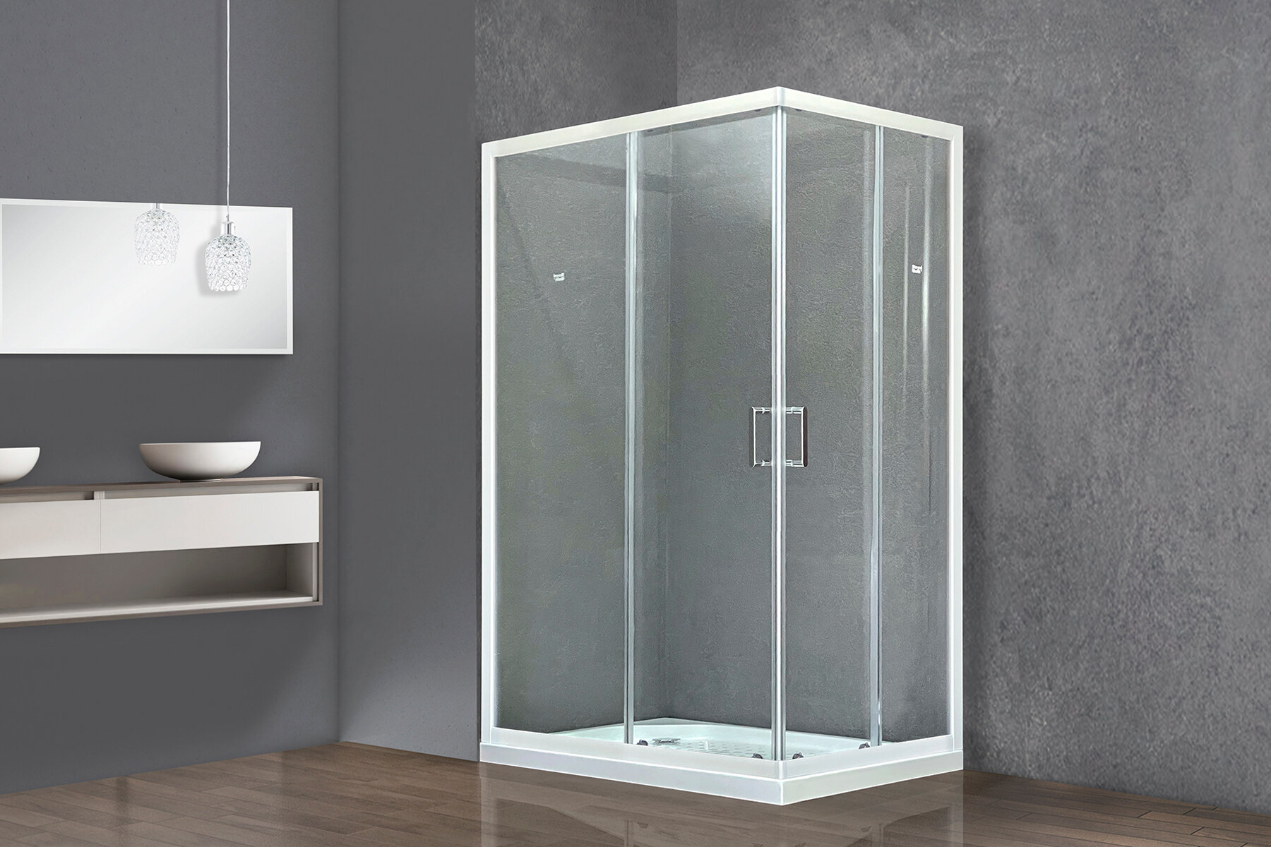 Душевой уголок Royal Bath RB 8100 HPD