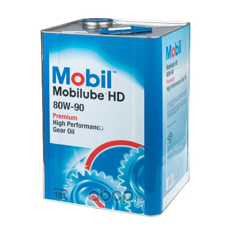 Масло трансмиссионное MOBIL Mobilube HD 80W-90 минеральное 18 л 155425