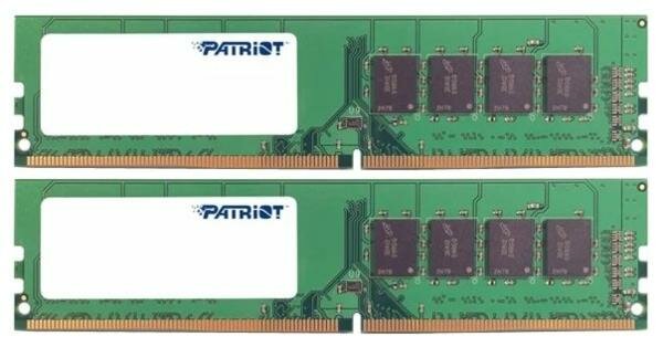 Модуль памяти DDR4 8GB (2*4GB) Patriot Signature PC4-21300 2666Mhz CL19 288-pin 1.2V retail - фото №1