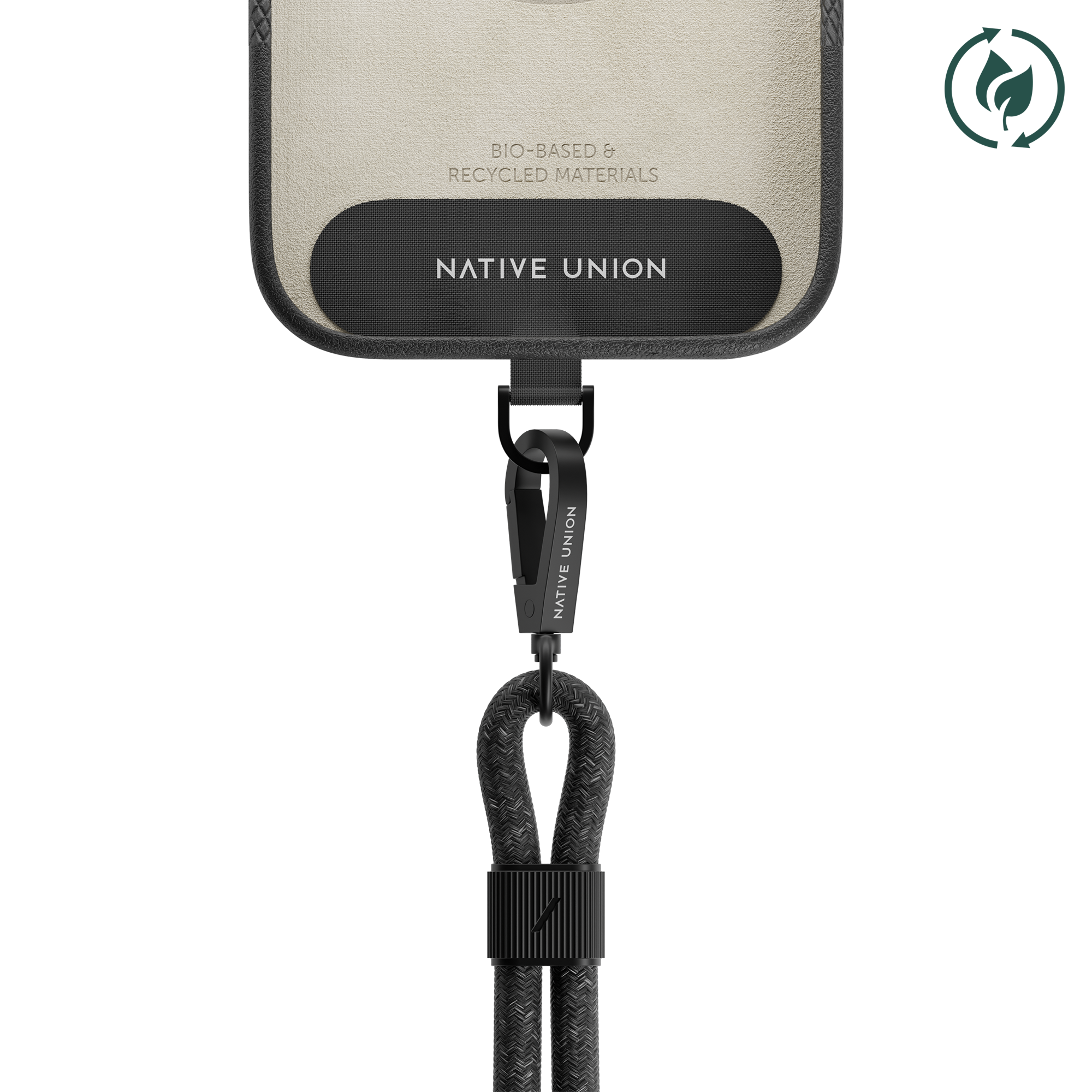 Шнурок для смартфона Native Union CITY SLING, 30 см, черный
