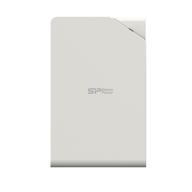 Портативный HDD Silicon Power Stream S03 1 TB USB 3.2 белый пластик