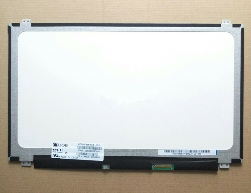 Матрица 15.6" 1366x768 LED 40 pins SLIM уши вверх/вниз Глянцевая P/N: NT156WHM-N10 N156BGE-L41 B156XW04 (REF LIKE NEW)