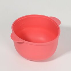 Чаша для воскоплава, d11 × 7 × 14 см, цвет розовый (1шт.)