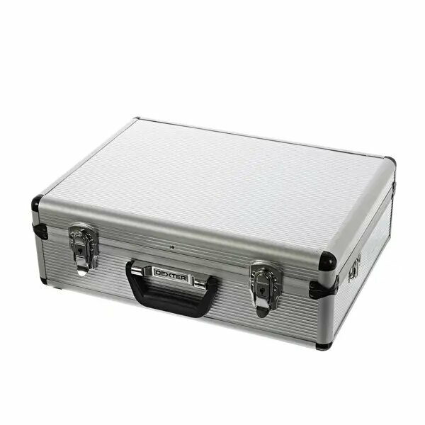 Ящик для инструмента Dexter LD-FS001 455x330x152 мм алюминий/двп цвет серебро