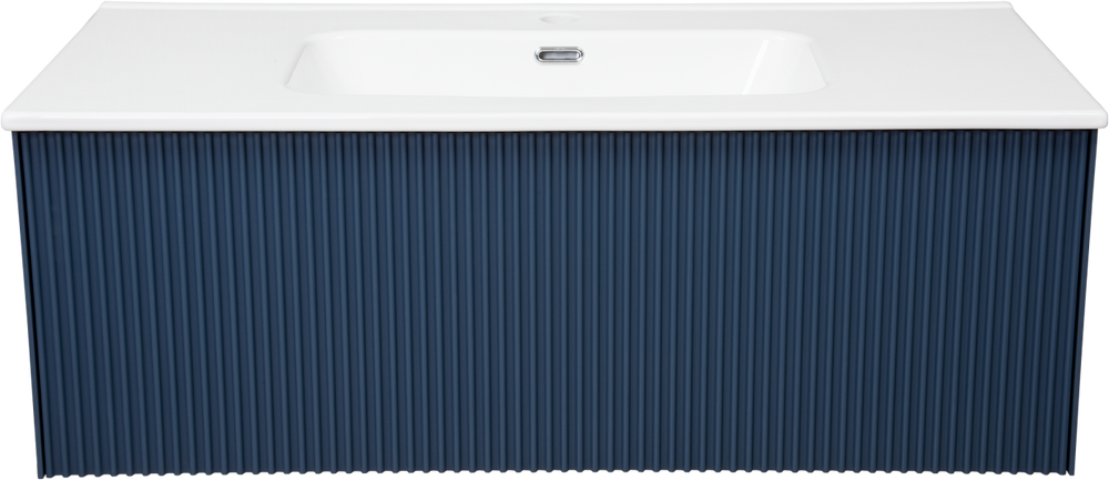 фото La Fenice Тумба с раковиной La Fenice Terra 100 синяя