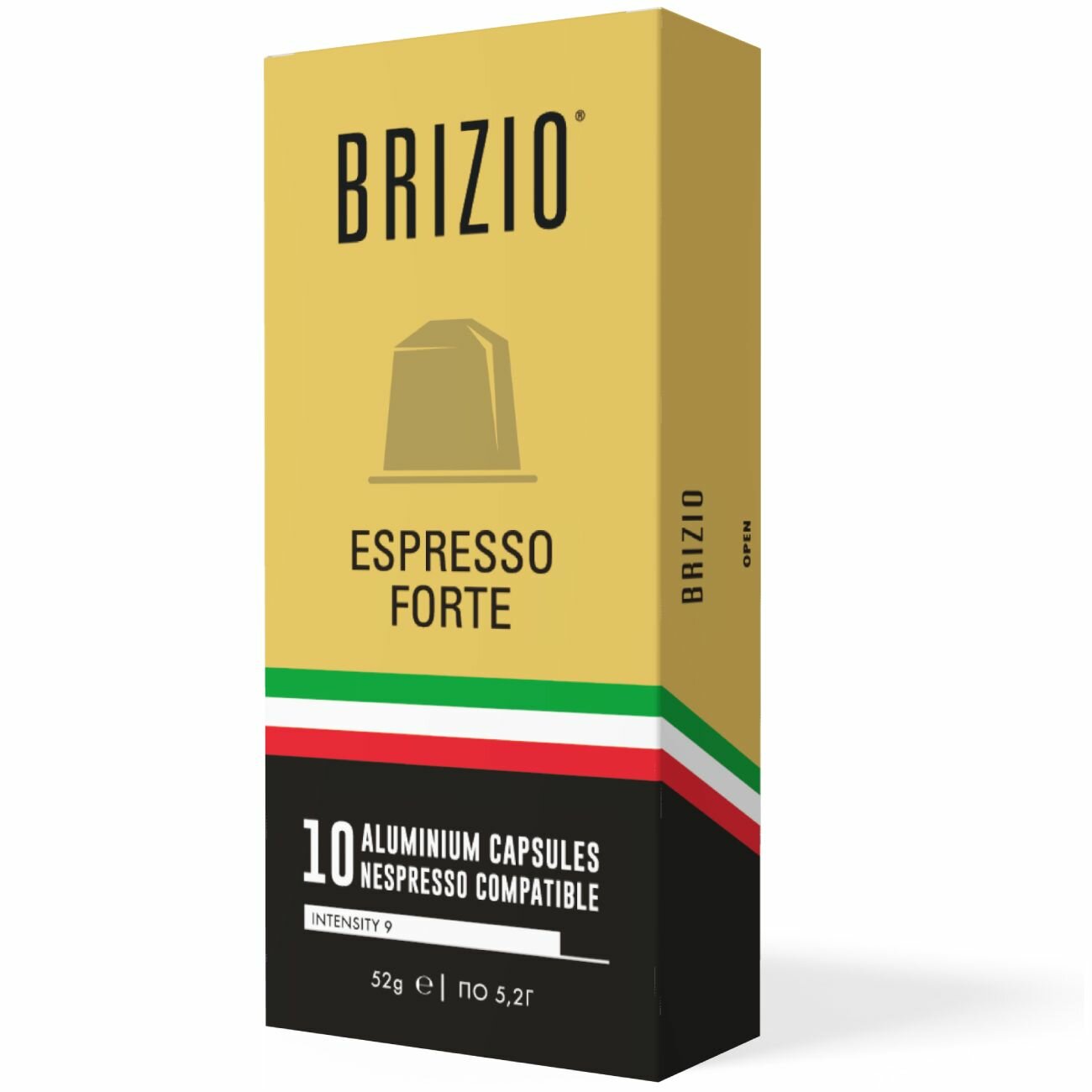 Кофе в капсулах Brizio Espresso Gold 10 капсул - фотография № 2